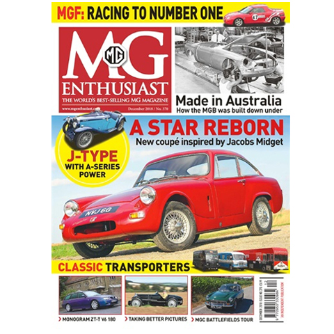 MG Enthusiast December 2018