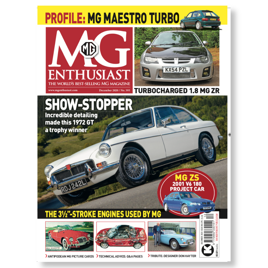 MG Enthusiast December 2020