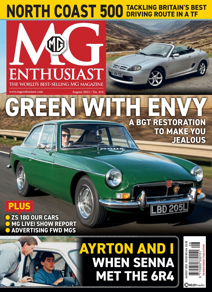 MG Enthusiast August 2022