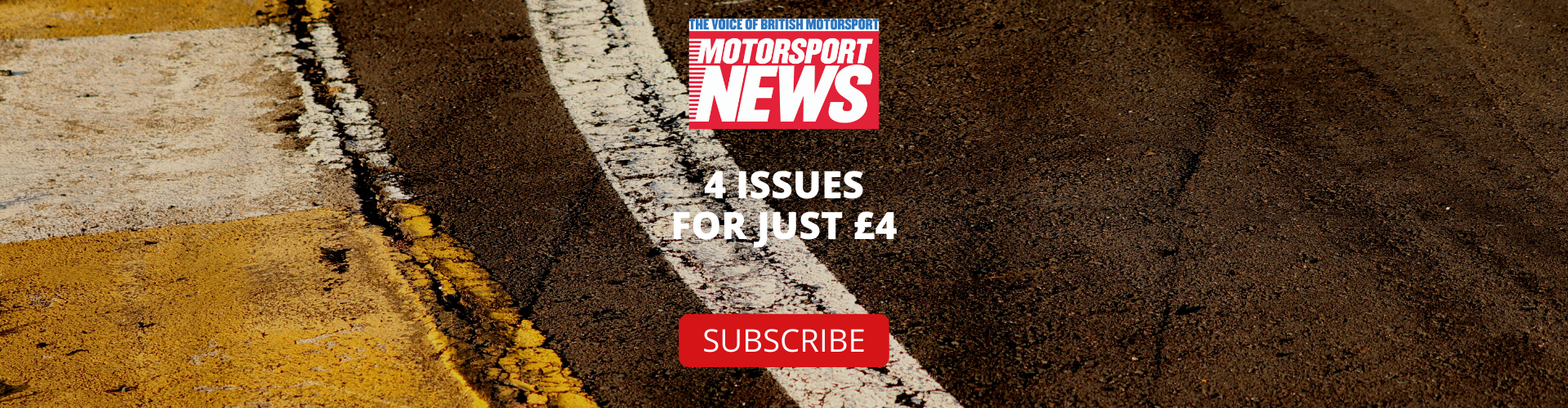 Motorsports News - 4 issues for £4