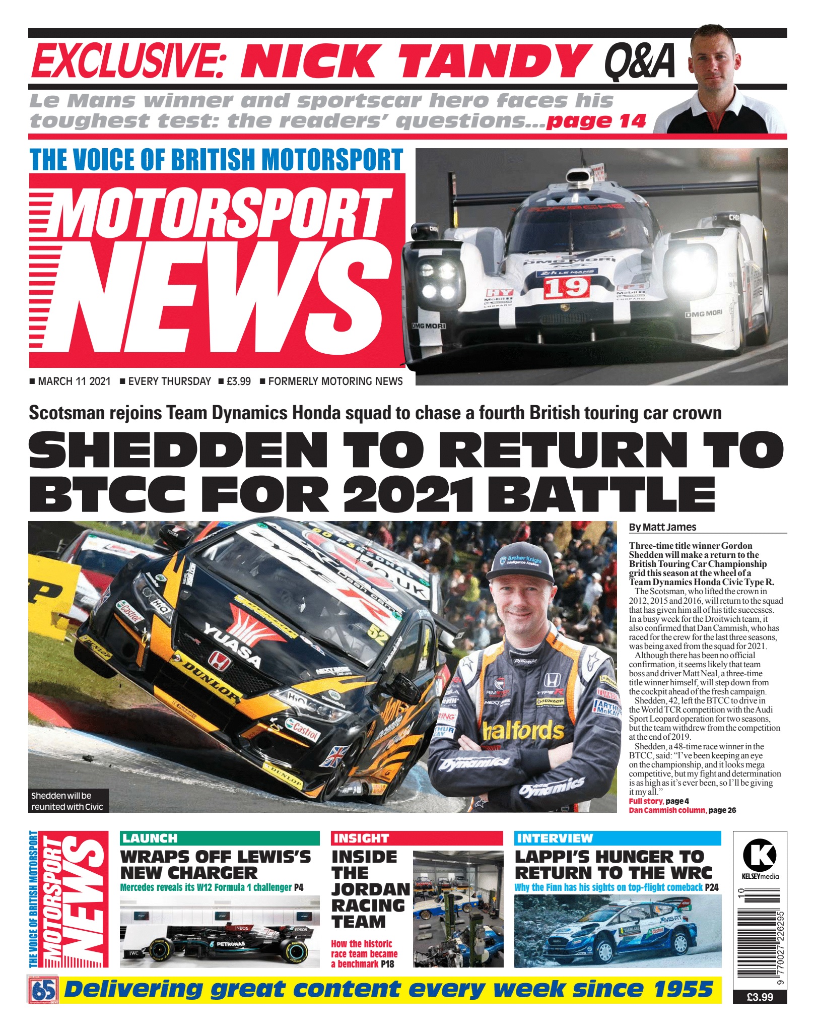 Motorsport News March 11 2021