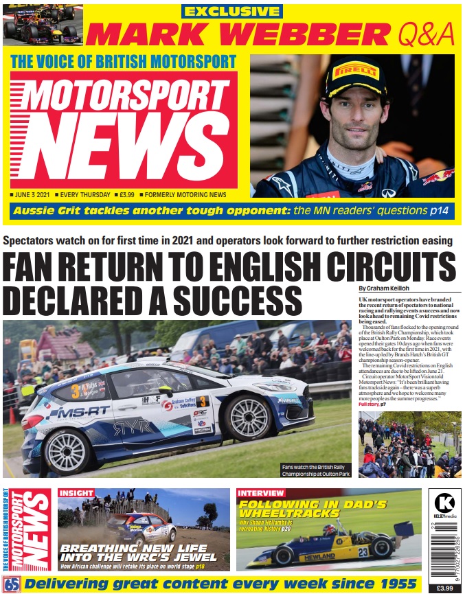 Motorsport News 03 JUNE 2021