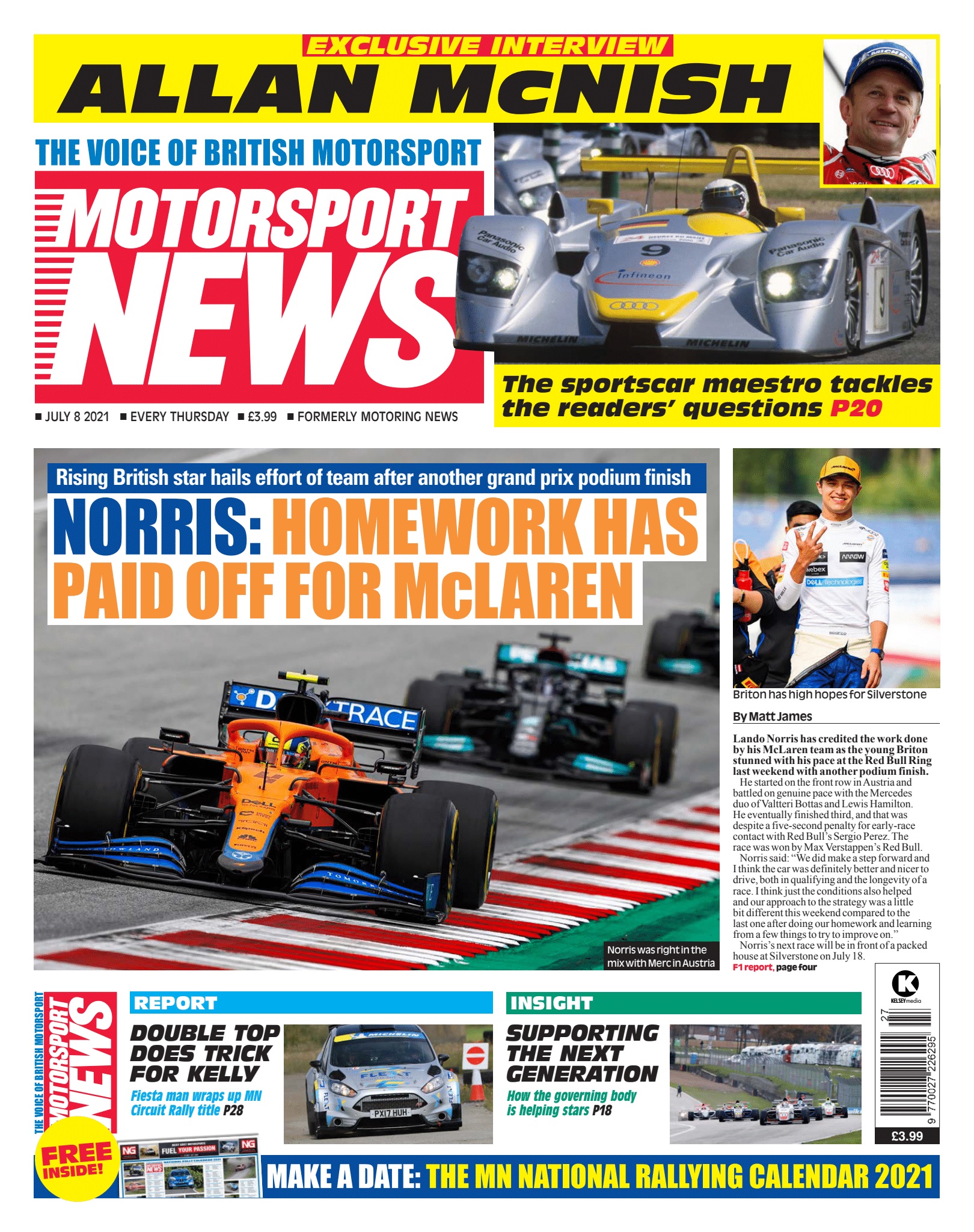 Motorsport News 08 JULY 2021