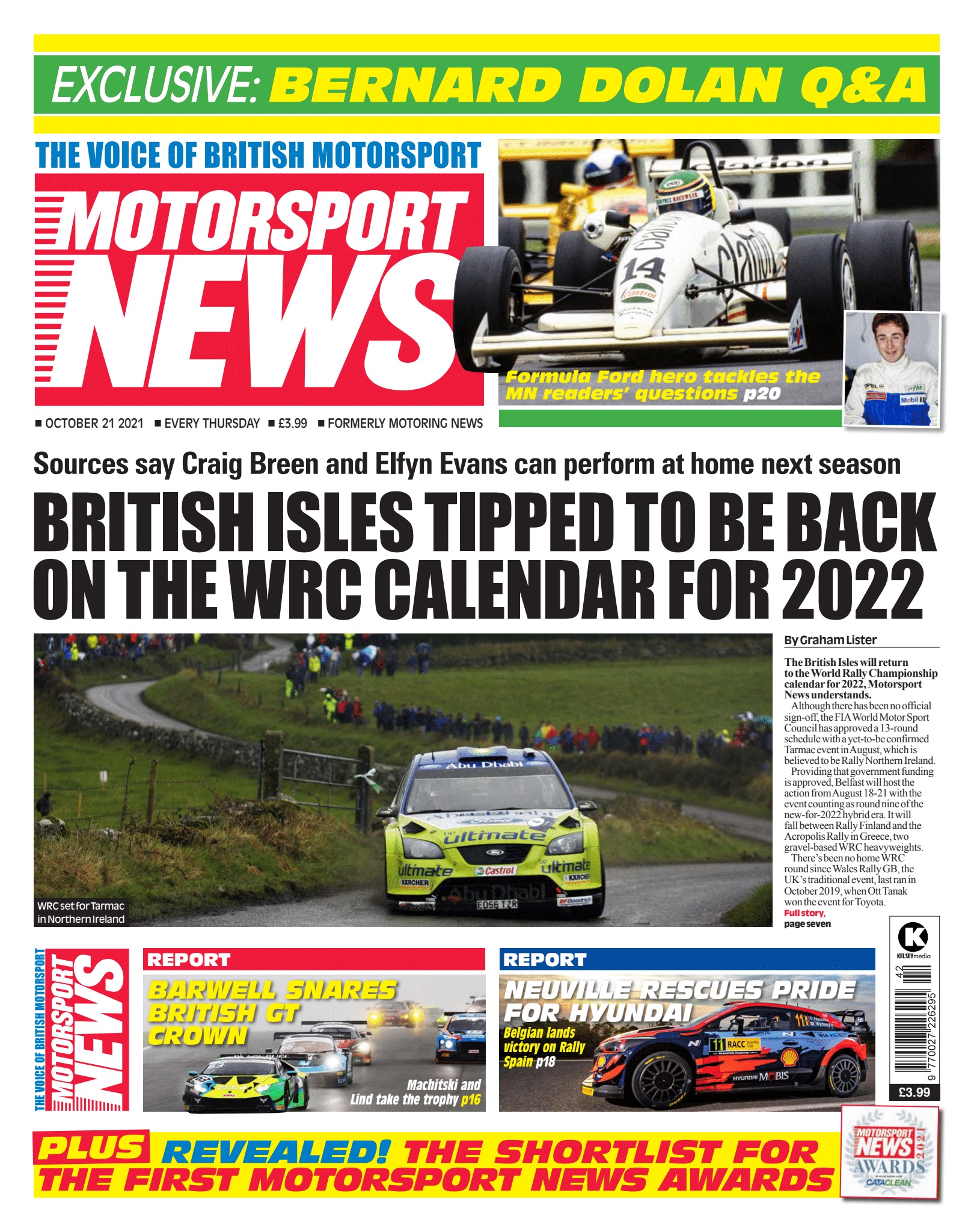 Motorsport News 21 OCTOBER 2021