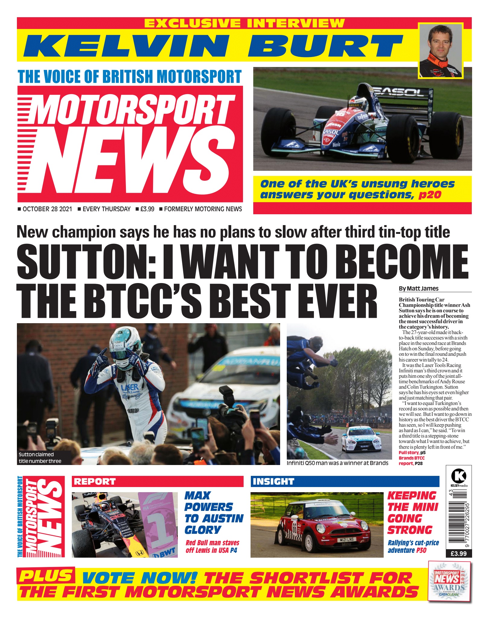 Motorsport News 28 OCTOBER 2021