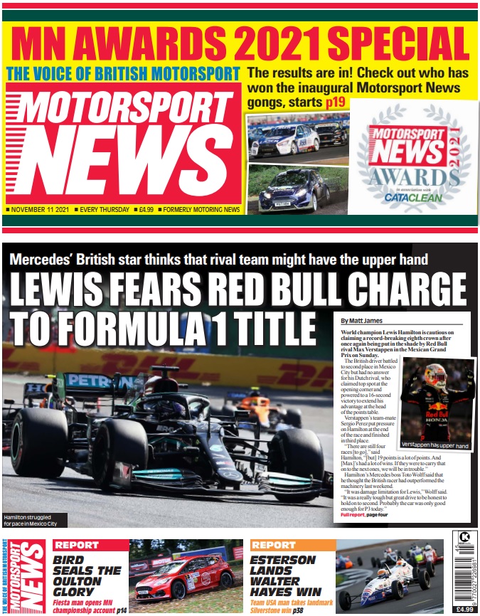 Motorsport News 11 NOVEMBER 2021