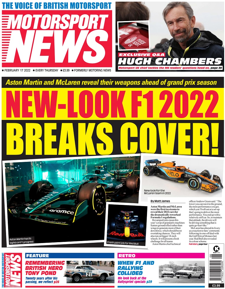 Motorsport News 17 FEBRUARY 2022