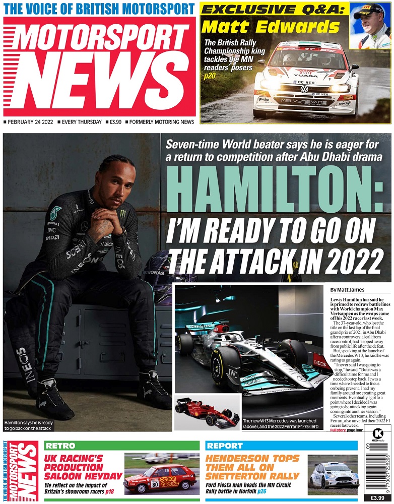 Motorsport News 24 FEBRUARY 2022
