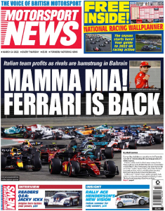 Motorsport News 24 MARCH 2022