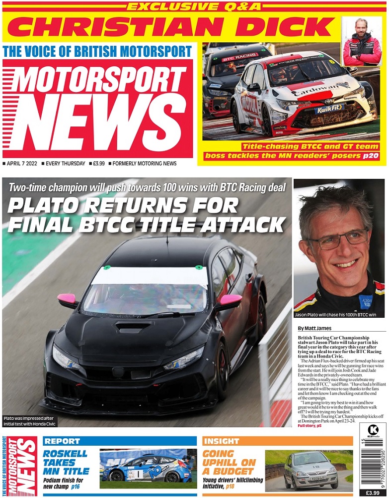 Motorsport News 07 APRIL 2022