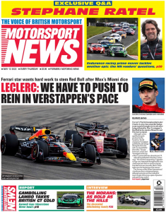 Motorsport News 12 MAY 2022