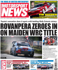 Motorsport News 21 JULY 2022