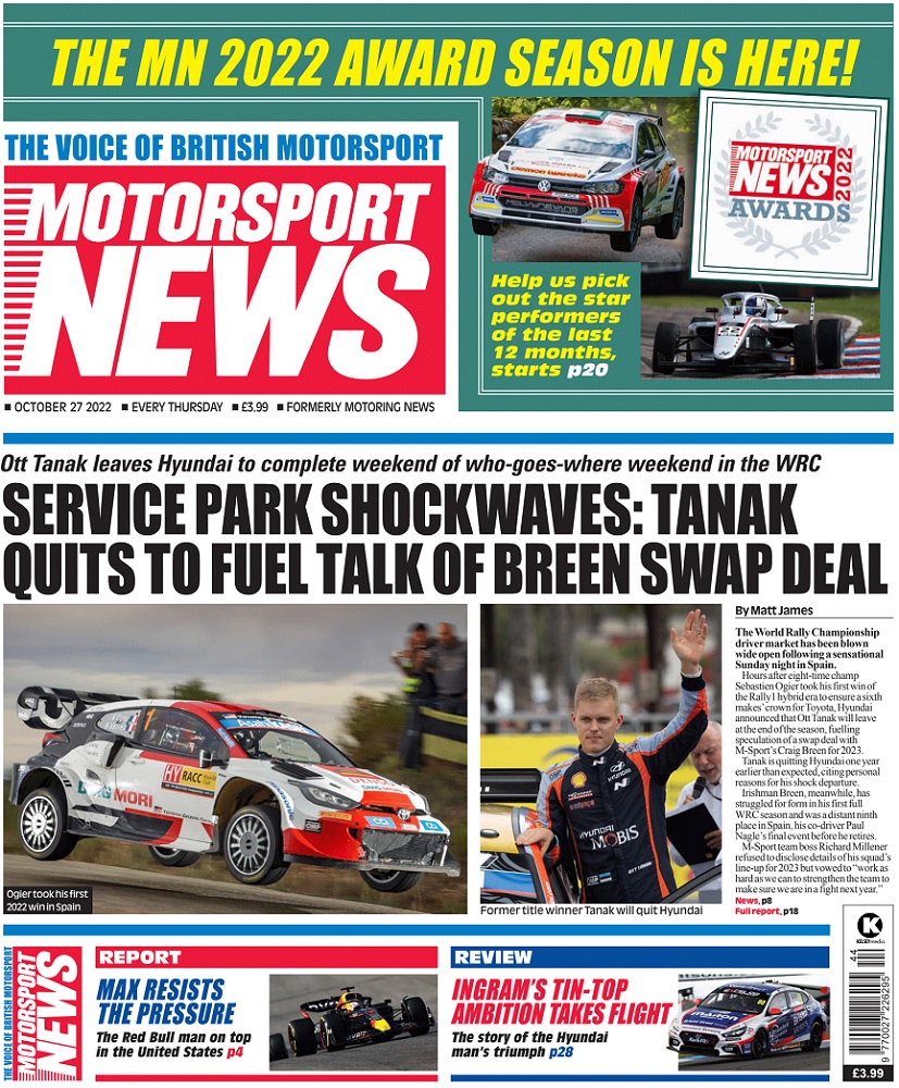 Motorsport News<br>27 OCTOBER 2022