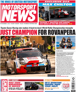Motorsport News 2nd November 2023