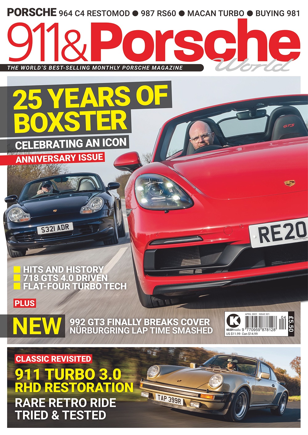911 & Porsche World Issue 321 - April 2021