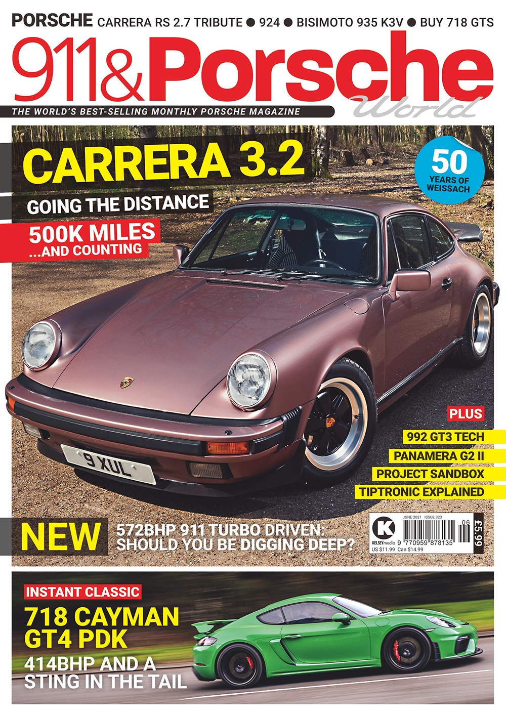911 & Porsche World Issue 323 - June 2021