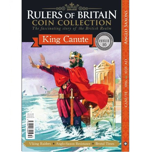 Rulers of Britain Coin Coll. Issue 10 - Canute