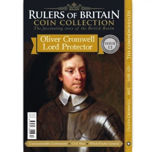 Rulers of Britain Coin Coll. Issue 13 - Oliver Cromwell
