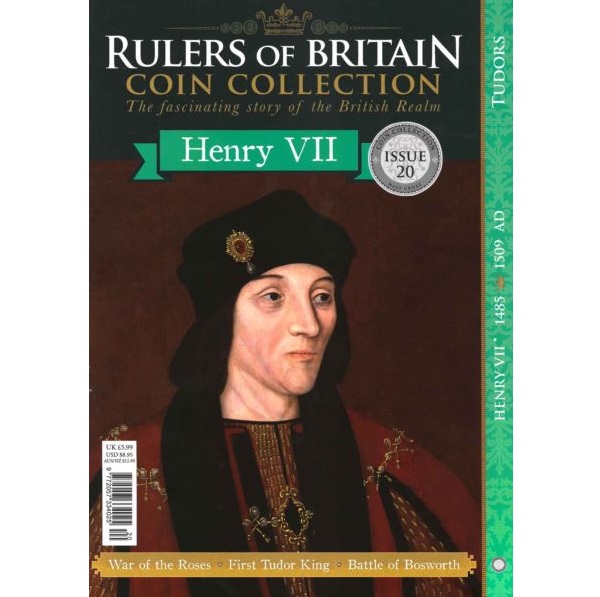 Rulers of Britain Coin Coll. Issue 20 - Henry VII