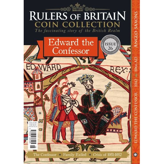 Rulers of Britain Coin Coll. Issue 26 Edward(1042)