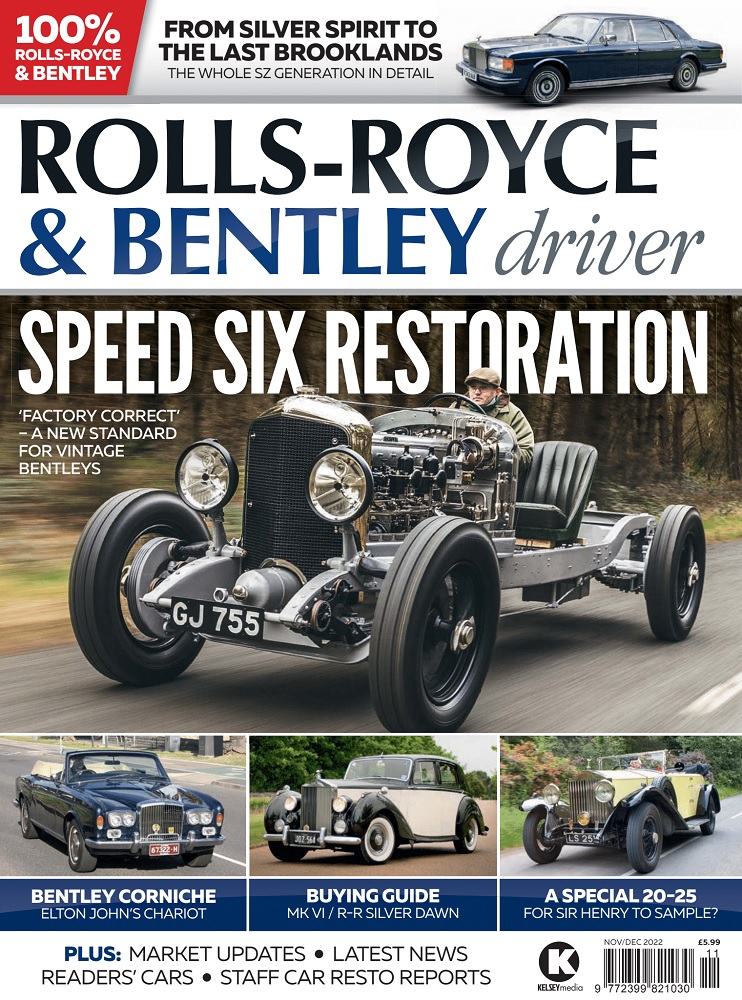 Rolls-Royce & Bentley Driver<br>Issue 33 - Nov/Dec 2022