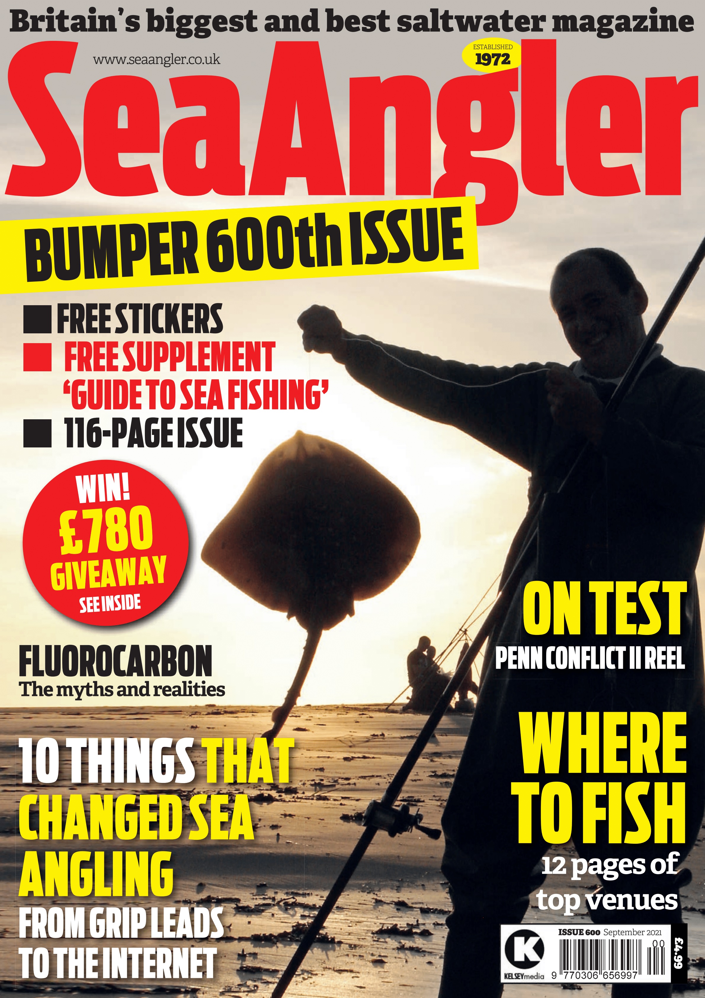 Sea Angler 600 September 2021 - Bumper 600th Issue