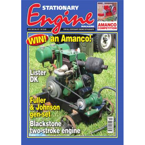 Stationary Engine July 2013