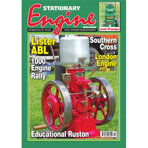 Stationary Engine October 2013