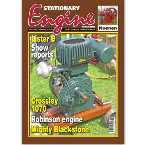Stationary Engine September 2015