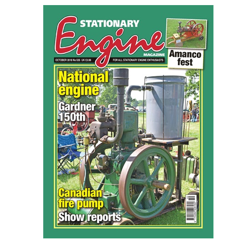 Stationary Engine October 2018