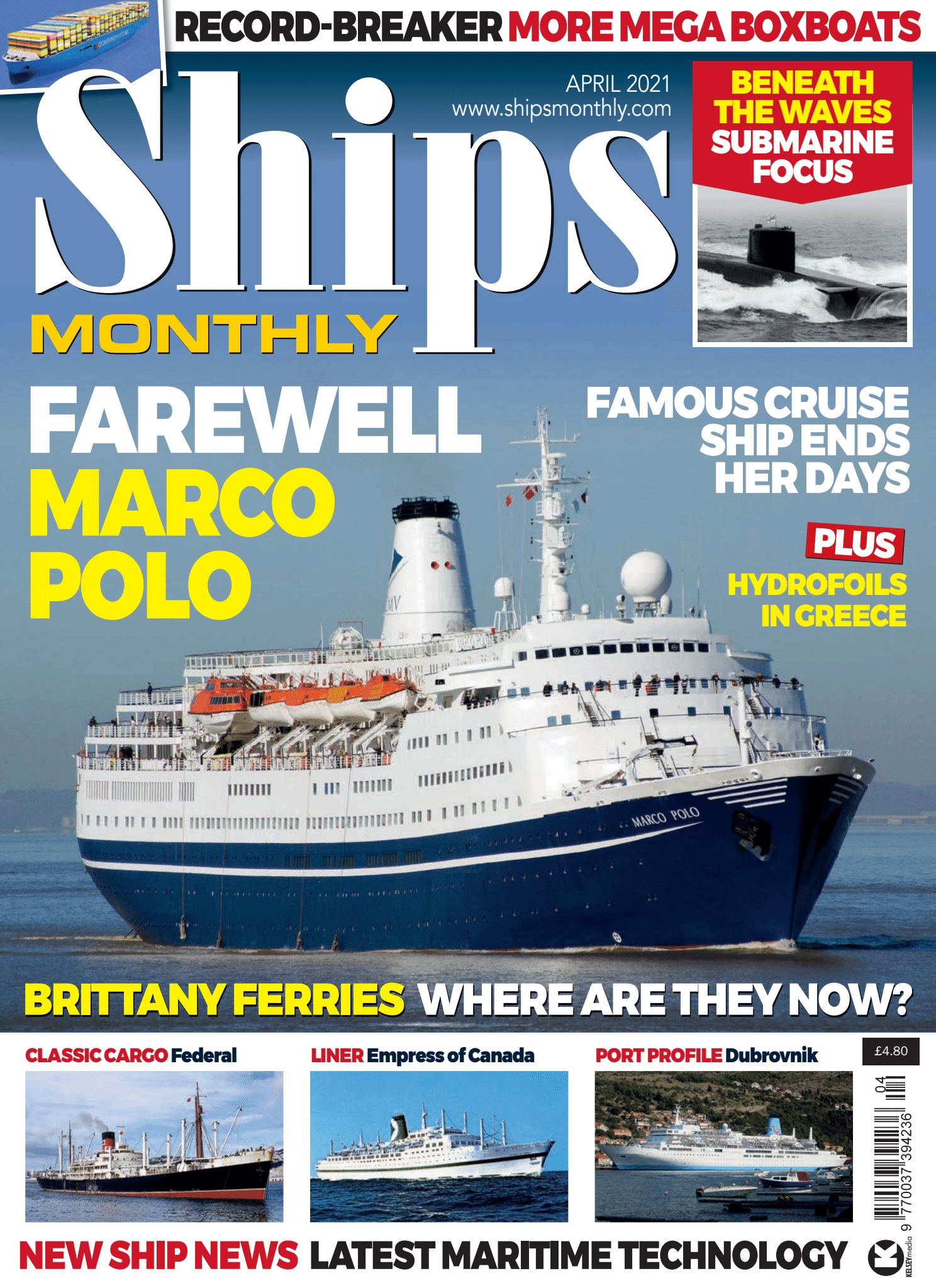 Ships Monthly April 2021