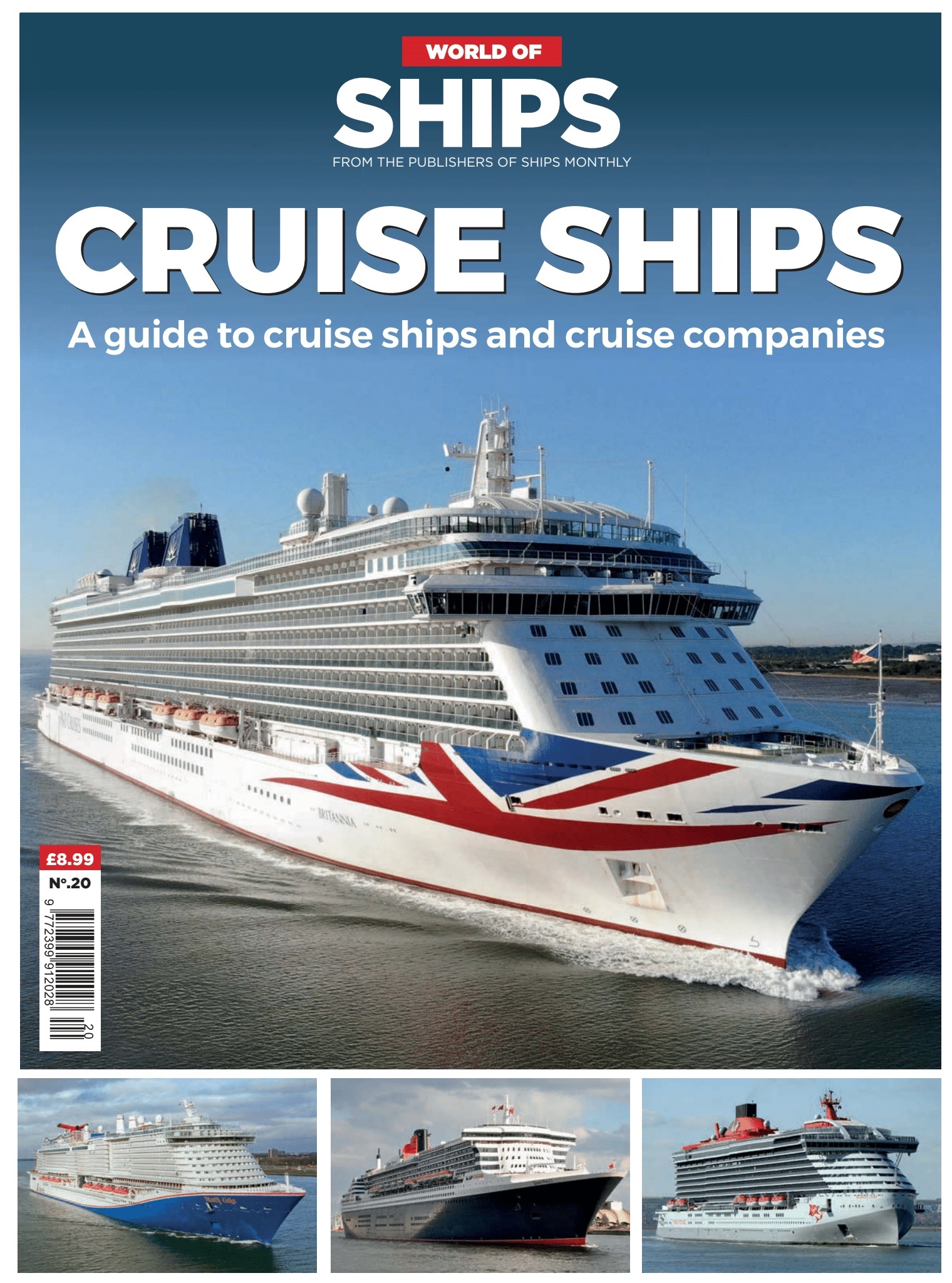 P&O Before the Cruise Ships SHIPS ILLUSTRATED BOOKAZINE # 4 